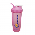 Pahar portabil tip shaker pentru fitness FitTronic C1000 pink