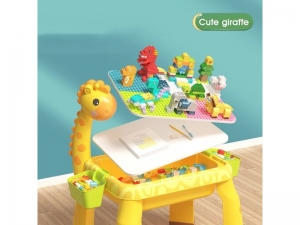 Masuta de activitati AliBibi Cute Giraffe cu scaun inclus