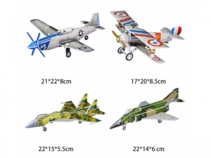 Puzzle 3D Avioane AliBibi, 78 piese