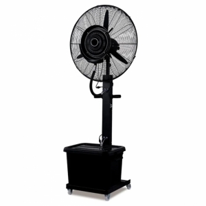 Ventilator cu pulverizare apa DeHome Fresh 65, racoare si confort, putere motor 260W, rezervor apa 40 L, diametru elice 65 cm